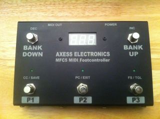 Axess Electronics MFC5 MIDI Foot Controller