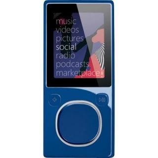 Microsoft Zune 8 Blue 8 GB Digital Media Player