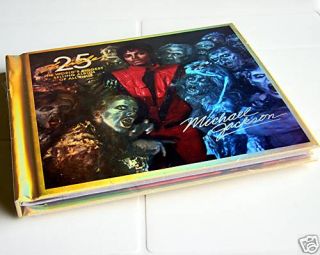 RARE Michael Jackson 25th Anniversary Thriller Casebook