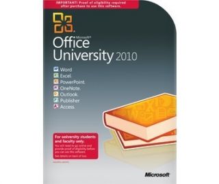 Microsoft Office 2010 Professional University Pro Genuine