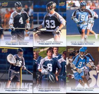 Lacrosse John Hopkins Chesapeake Michael Evans 2 Cards