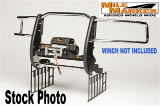 Mile Marker Extreme Mount Winch Grille Guards Chevy Silverado 1500