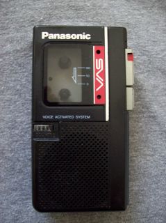 Panasonic RN 115D 1 Voice Activated Microcassette Recorder