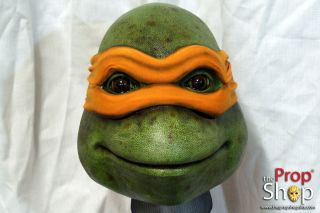 Michelangelo Mask Ninja Turtles Prop Replica mutant teenage tmnt movie