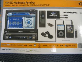 Jensen VM9313 DVD HD Radio Tuner  WMA iPod USB WMA Bluetooth XM NAV