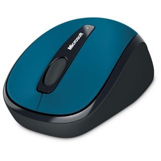 NEW Microsoft Wireless Mobile Laptop Mouse 3500   GMF 00014   Sea Blue