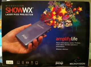 Microvision Showwx Projector Laser Pico Projector by Picop