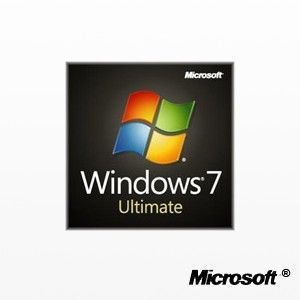 Microsoft Windows 7 Ultimate 32 Bit Used Installed 3 Times