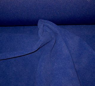 New Milliken DK Royal Blue Velveteen Upholstery Fabric