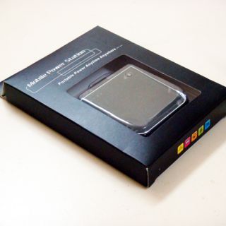 Mini External 1900mAh Rechargeable Battery Charger for iPhone 4S iPod