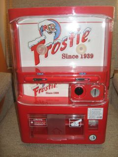 Frostie Mini Vending Machine Works Excellent Soda Machine