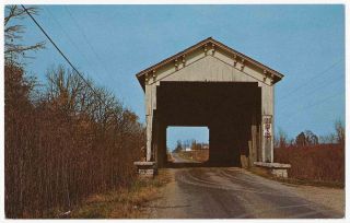 Feree Covered Bridge Milroy Indiana