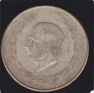 1951 Mexico 5 Peso Silver Miguel Hidalgo Crown 64 OZ ASW KM 467 Coin