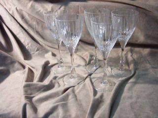 Mikasa Lenox Crystal Wine Glasses 5 Glasses