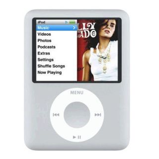 Apple iPod Nano 3rd Generation Silver 4 GB  Player