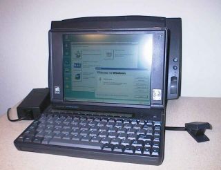 HP OmniBook 800ct 5 166 Color Mini Laptop SCSI TFT Complete Vintage
