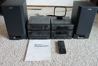 Sony MHC 2750 Mini Stereo Component Shelf System