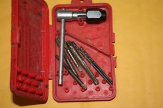 Milford Electricians Tap and Drill Set Vintage Estate Find