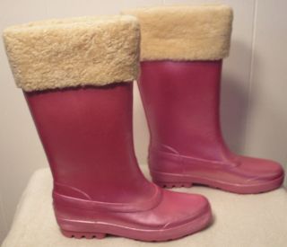 New UGG Rain Snow Boots Millcreek Misty Rose Womens Size 7