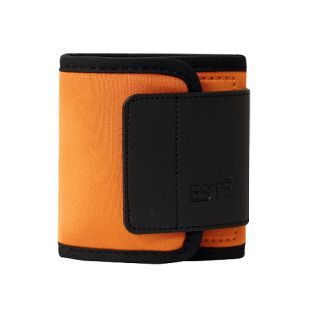 Velcro Neoprene Wallet for Mini SD Card and Accessories Orange