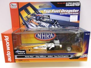 Auto World HO Scale Dragster Clay Millican Parts Plus Electric Slot