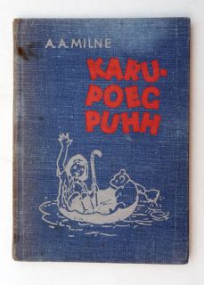 1968 Estonia A A Milne Winnie The Pooh Est Book RARE