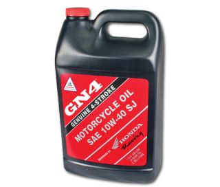 Honda GN4 10W40 Motorcycle Oil Gallon Mineral Oil