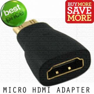 HDMI IN Female Type A To Mini HDMI Male Type C Cable Adapter Connector