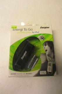  TO GO PORTABLE POWER IPOD ENERGIZER BATTERY CHARGER MINI NANO IPHONE