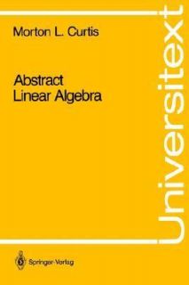 Linear Algebra by J. Hempei and M. L. Curtis 1990, Paperback