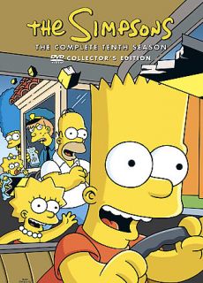The Simpsons   Season 10 (DVD, 2009, 4 Disc Set) (DVD, 2009)