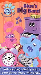 Blues Clues   Blues Big Band VHS, 2003