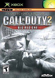 Call of Duty 2 Big Red One Collectors Edition Xbox, 2005