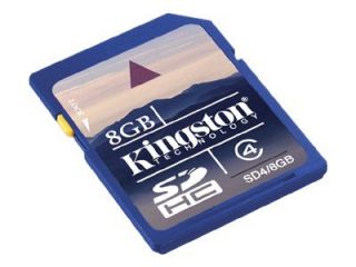 Kingston 8 GB Class 4   SDHC Card   OEM   SD4 8GB