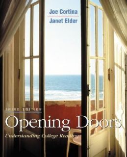 Opening Doors by Janet Elder and Joe Cortina 2001, Paperback, Student