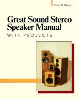 Speaker Manual, with Projects by David B. Weems 1989, Paperback