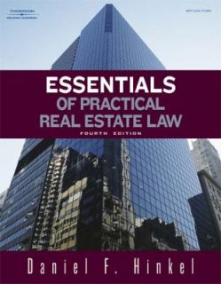 Practical Real Estate Law by Daniel F. Hinkel 2007, Paperback