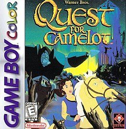 Quest for Camelot Nintendo Game Boy Color, 1999