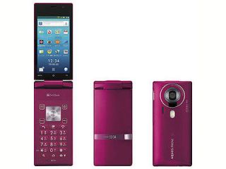 SHARP SOFTBANK 007SH RED 16.1MP AQUOS HYBRID ANDROID MOBILE CELL PHONE