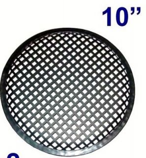 10 INCH SUBWOOFER SPEAKER COVERS WAFFLE MESH GRILL GRILLE PROTECT