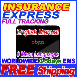 abigs T2 Full HD 1080p Multimedia Player + 1TB + English Manual