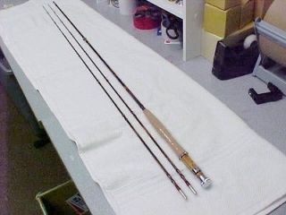 Bamboo Fly Rod CustomBuilt on a Granger  Special  Taper. Flamed 7 1