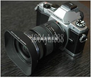 New LH 55B Lens Hood For Olympus OM D OMD EM5 E M5 12 50mm f3.5 6.3
