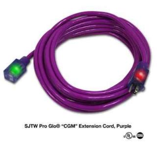 25Ft 12 Gauge Extension Cord 8 Neon Jacket Colors Cords