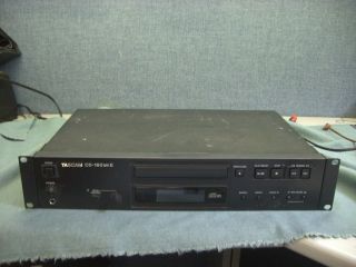 TASCAM CD 160MKII CD PLAYER AS IS