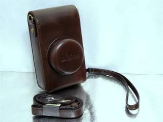 V92 Dark Brown tone Vintage Leather Case Bag For Leica X1 Digital