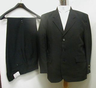 Mens 3B Black Dress Suit Size 58L 58 L Long New Suits