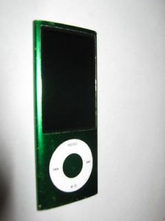Broken Apple iPod Nano 8GB 5th Gen Green/A1320 for parts.