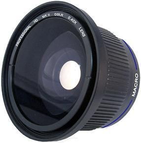 40x Wide Angle Fisheye Lens for Fuji Finepix HS11 HS10 HS20EXR