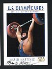Mario Martinez signed autograph auto 1992 Impel U.S. Olympic Hopefuls